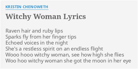 Witchy woman lyrics
